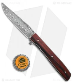 Boker Plus Brad Zinker Urban Trapper Knife Cocobolo (3.5" Damascus) 01BO176DAM -Boker Sales Store Boker Plus Urban Trapper Cocobolo Damascus 1276 BHQ 131462 td suze