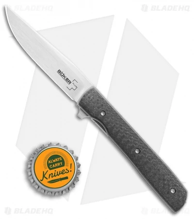 Boker Plus Urban Trapper Petite 42 Liner Lock Knife CF (2.75" Satin) 01BO783 4 Boker Plus Urban Trapper Petite 42 Liner Lock Knife CF (2.75" Satin) 01BO783 - Image 4