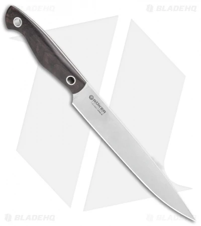 Boker Vox Saga 7.5" Carving Kitchen Knife Grenadill Wood 2 Boker Vox Saga 7.5" Carving Kitchen Knife Grenadill Wood - Image 2