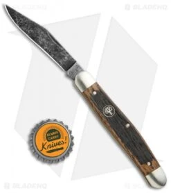 Boker Stockman Pocket Knife 4" Castle Wood 113985 7 Boker Stockman Pocket Knife 4" Castle Wood 113985 -Boker Sales Store Boker Stockman Castle Wood 11385 BHQ 105705 jr bottlecap