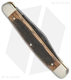 Boker Stockman Pocket Knife 4" Castle Wood 113985 6 Boker Stockman Pocket Knife 4" Castle Wood 113985 -Boker Sales Store Boker Stockman Castle Wood 11385 BHQ 105705 jr side