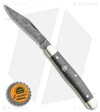 Boker Stockman Pocket Knife Jute Micarta (3" Black Stonewash) 114985 4 Boker Stockman Pocket Knife Jute Micarta (3" Black Stonewash) 114985 - Image 4