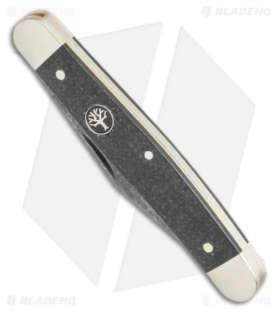 Boker Stockman Pocket Knife Jute Micarta (3" Black Stonewash) 114985 2 Boker Stockman Pocket Knife Jute Micarta (3" Black Stonewash) 114985 - Image 2