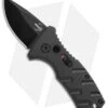 Boker Stubby Strike CA Legal Automatic Knife (1.9" Black D2)