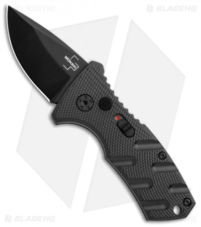 Boker Stubby Strike CA Legal Automatic Knife (1.9" Black D2) 1 Boker Stubby Strike CA Legal Automatic Knife (1.9" Black D2)