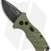 Boker Stubby Strike CA Legal Automatic Knife OD Green (1.9" Smokewash D2)