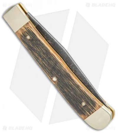 Boker Uno Trapper Pocket Knife Castle Wood (4.125" Acid Wash) 113004 3 Boker Uno Trapper Pocket Knife Castle Wood (4.125" Acid Wash) 113004 - Image 3