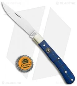 Boker Trapper Uno Curly Maple Slip Joint Quilted Maple (3.35" Satin) -Boker Sales Store Boker Trapper Uno Curly Maple SJ Quilted Maple Satin BHQ 137744 jr bottlecap