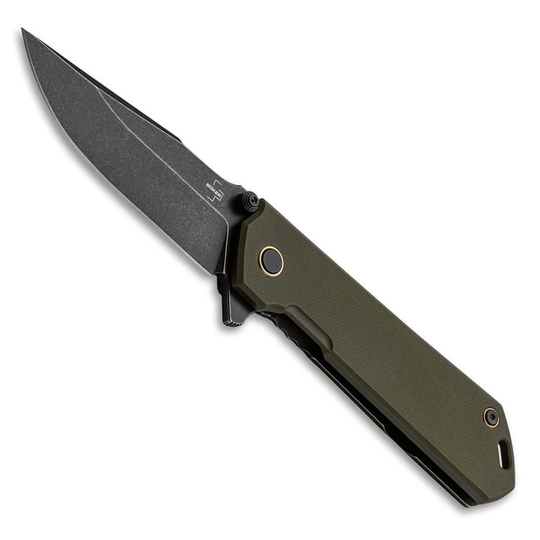 Boker Plus Kihon Green Spring Assisted Knife 1 Boker Plus Kihon Green Spring Assisted Knife