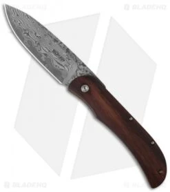Boker Plus Exskelibur I Liner Lock Knife Cocobolo (3.5" Damascus) 01BO222DAM