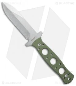 Boker Plus Steel Ranger Fixed Blade Knife Green G-10 (4" Stonewash) 02BO289