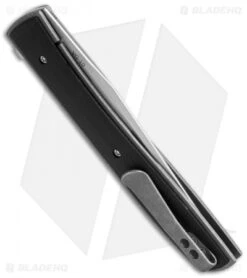 Boker Plus Urban Trapper Knife Black G-10 (3.5" Satin) 01BO732 Brad Zinker -Boker Sales Store boker 01bo732 side cm