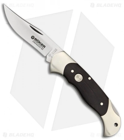 Boker Cronidur 30 Classic Lockback Knife Brown Grenadill ( 4.125" Satin) 112013 1 Boker Cronidur 30 Classic Lockback Knife Brown Grenadill ( 4.125" Satin) 112013