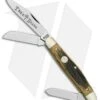 Boker Large Stockman Pocket Knife 4" Beer Barrel Wood 117474BBL