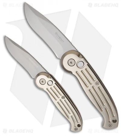 Boker Magnum Tanto Automatic Knife Black (3.25" Black Serr) 01BO018S 3 Boker Magnum Tanto Automatic Knife Black (3.25" Black Serr) 01BO018S - Image 3