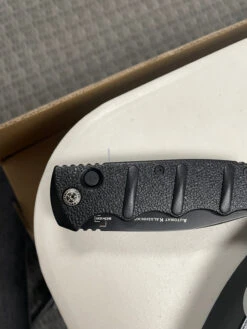 Boker SCRATCH & DENT Kalashnikov 74 Auto Knife, D2 Black Combo Blade-2 -Boker Sales Store boker 67486.1678140663