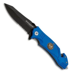 Boker Magnum Air Force Rescue Aluminum Liner Lock Knife